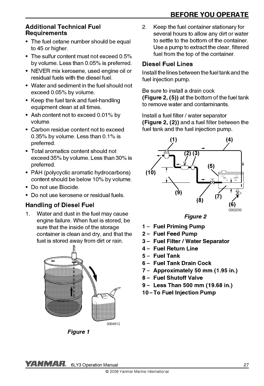 6ly3 utp: Yanmar Inboard Engine 380hp/279kw Owners Manual