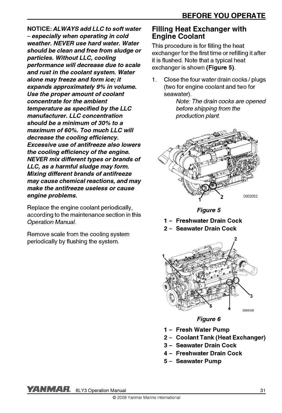6ly3 utp: Yanmar Inboard Engine 380hp/279kw Owners Manual