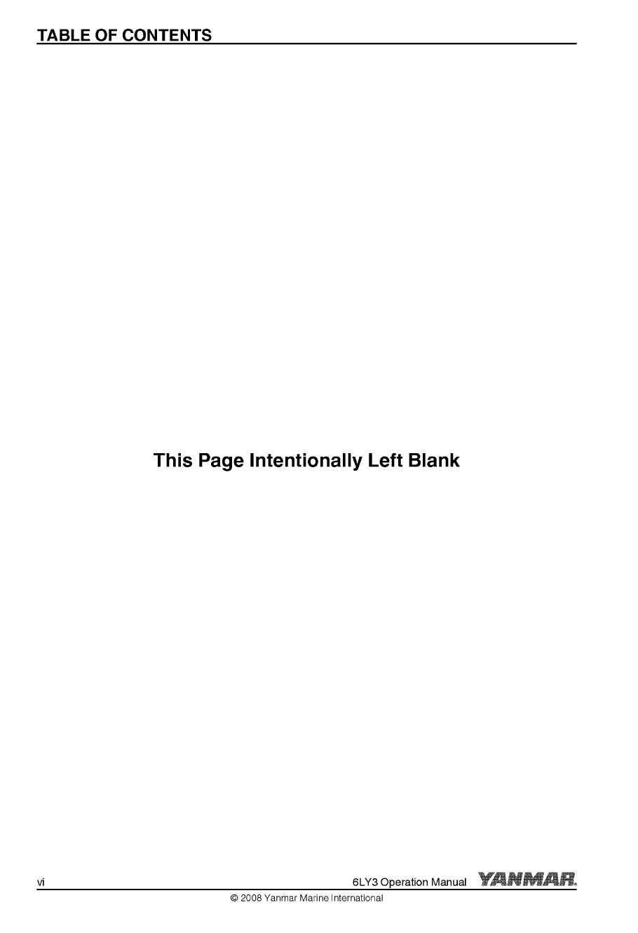 6ly3 utp: Yanmar Inboard Engine 380hp/279kw Owners Manual