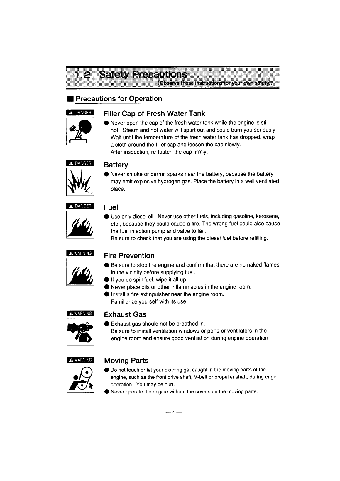 6lya stp: Yanmar Inboard Engine 370hp/272kw Owners Manual