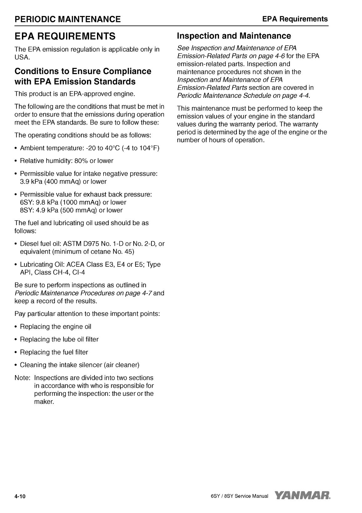 '8sy stp: Yanmar Inboard Engine 900hp/662kw Service Manual'
