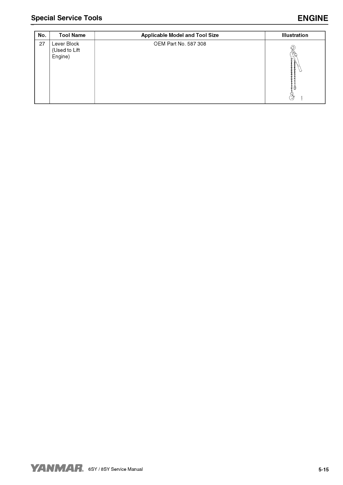 '8sy stp: Yanmar Inboard Engine 900hp/662kw Service Manual'