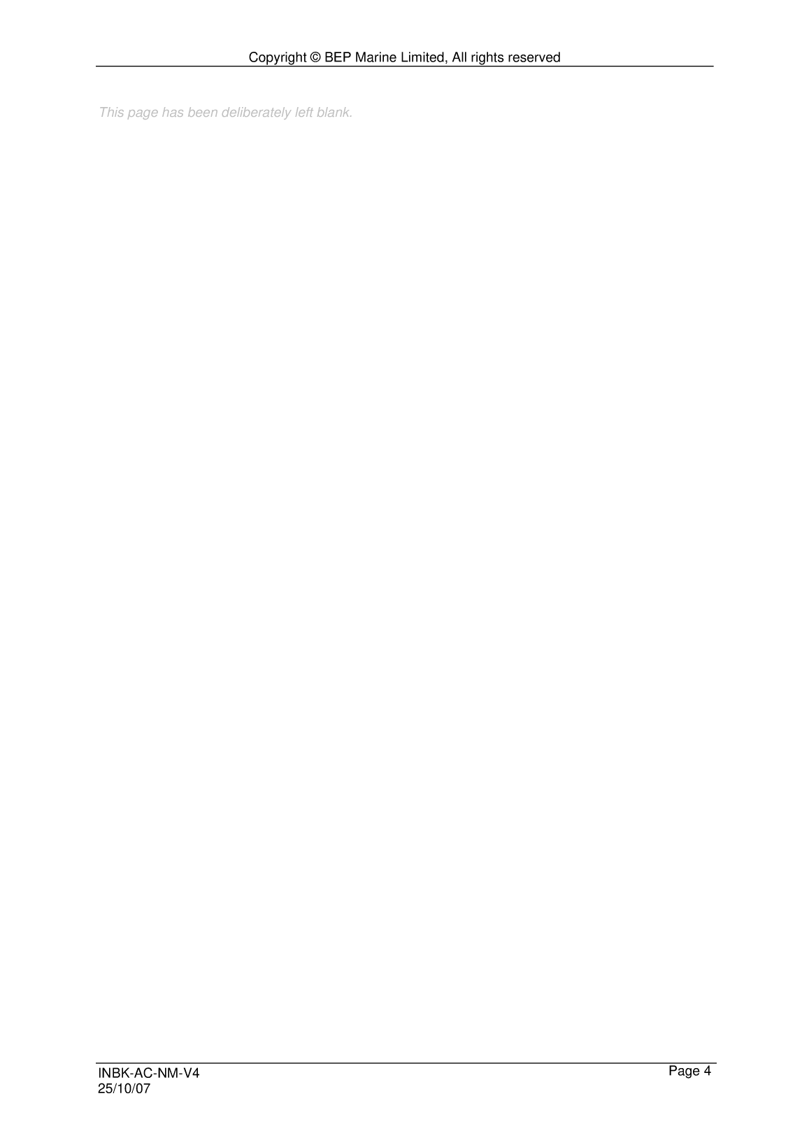 Bep Marine Ac Circuit Breaker Panel 327640 18310