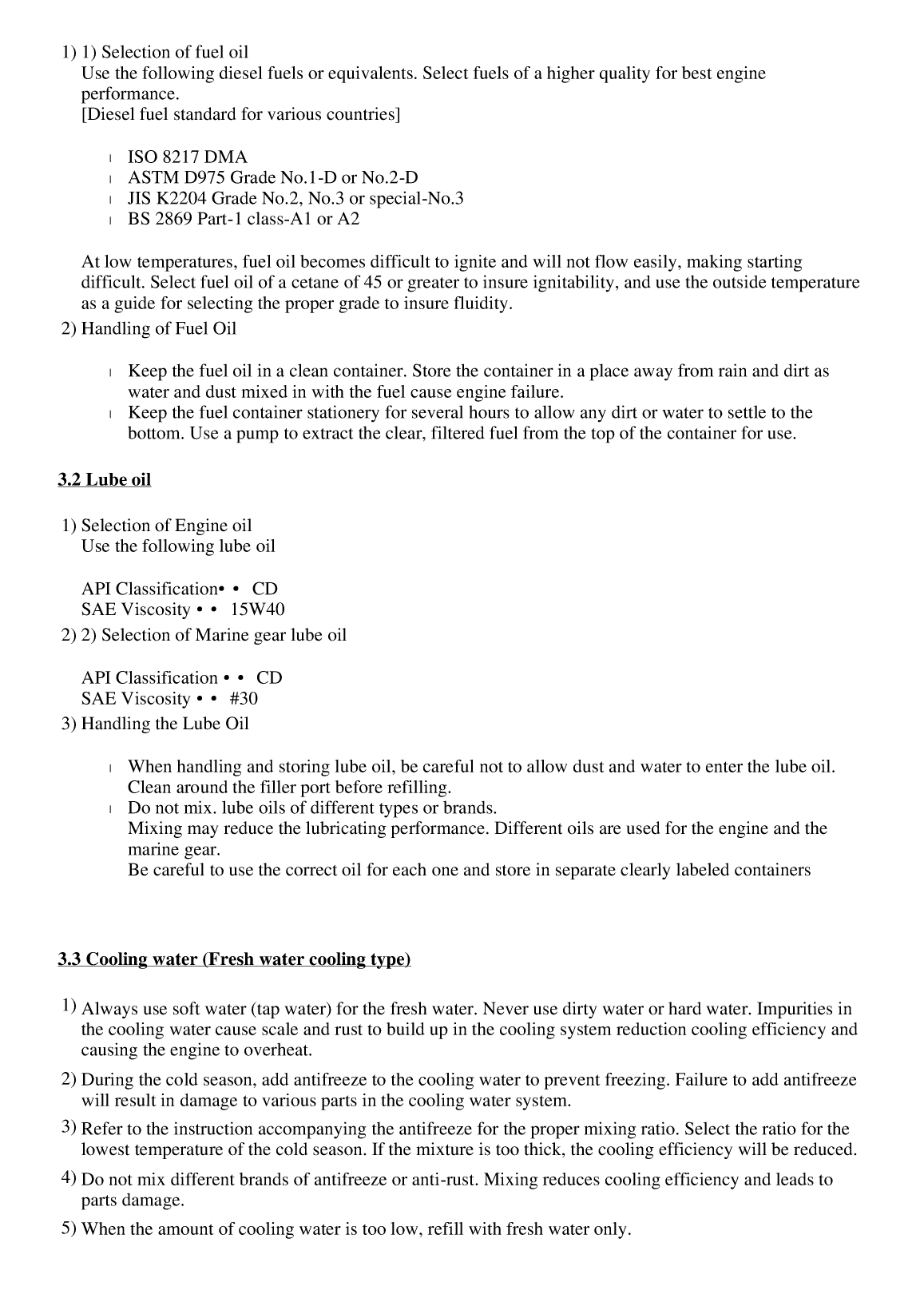 Yanmar Gm Series Maintainance Manual