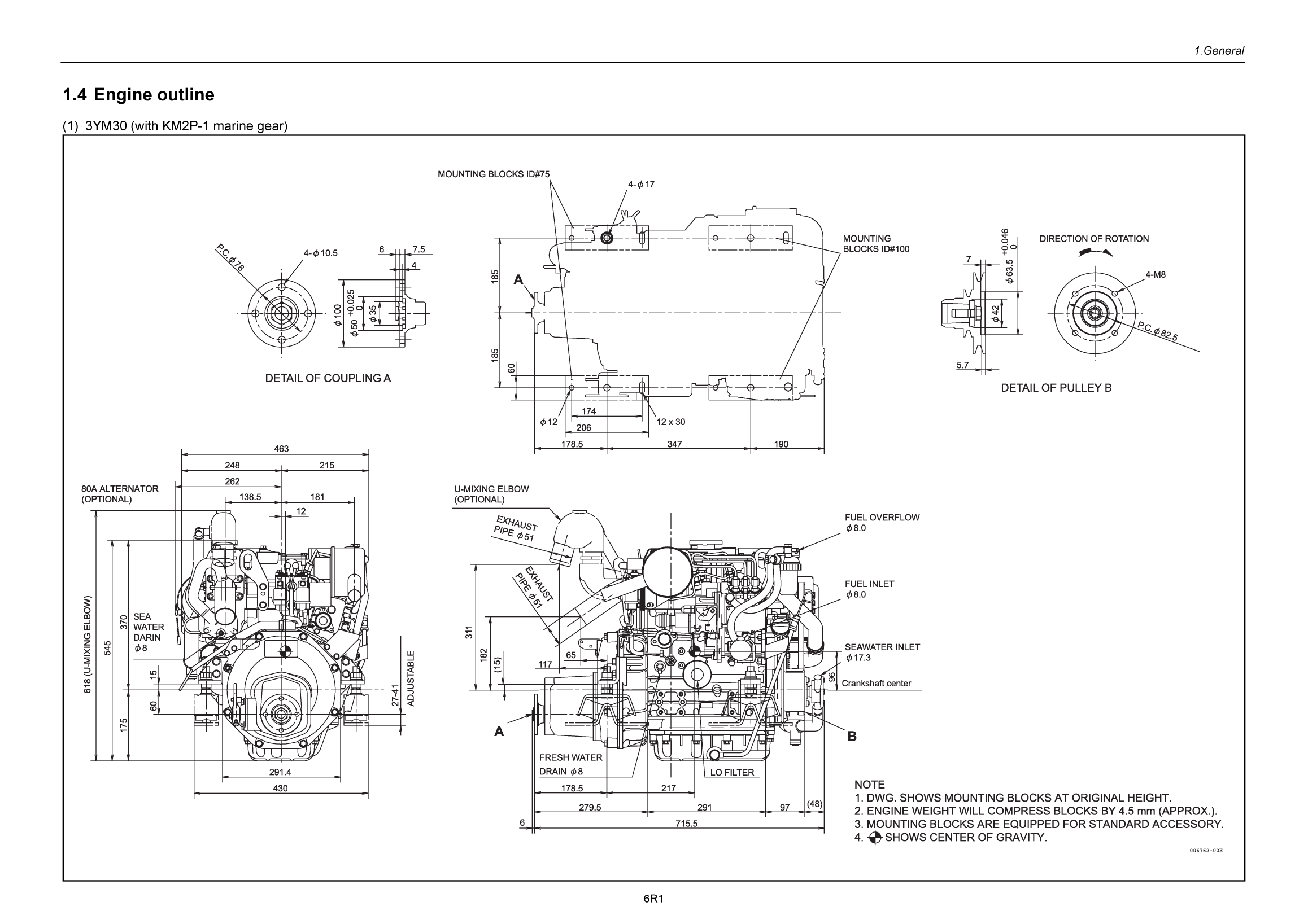 Yanmar 3ym 2ym service manual