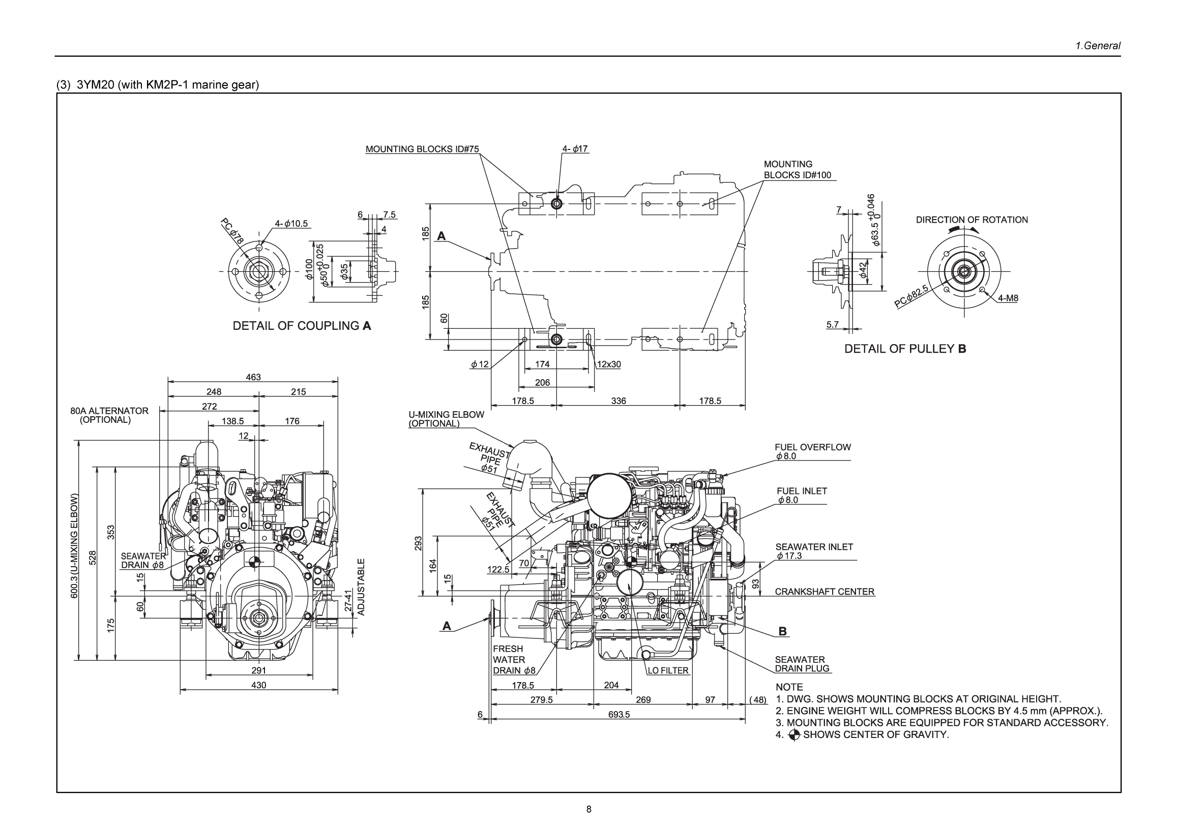 Yanmar 3ym 2ym service manual