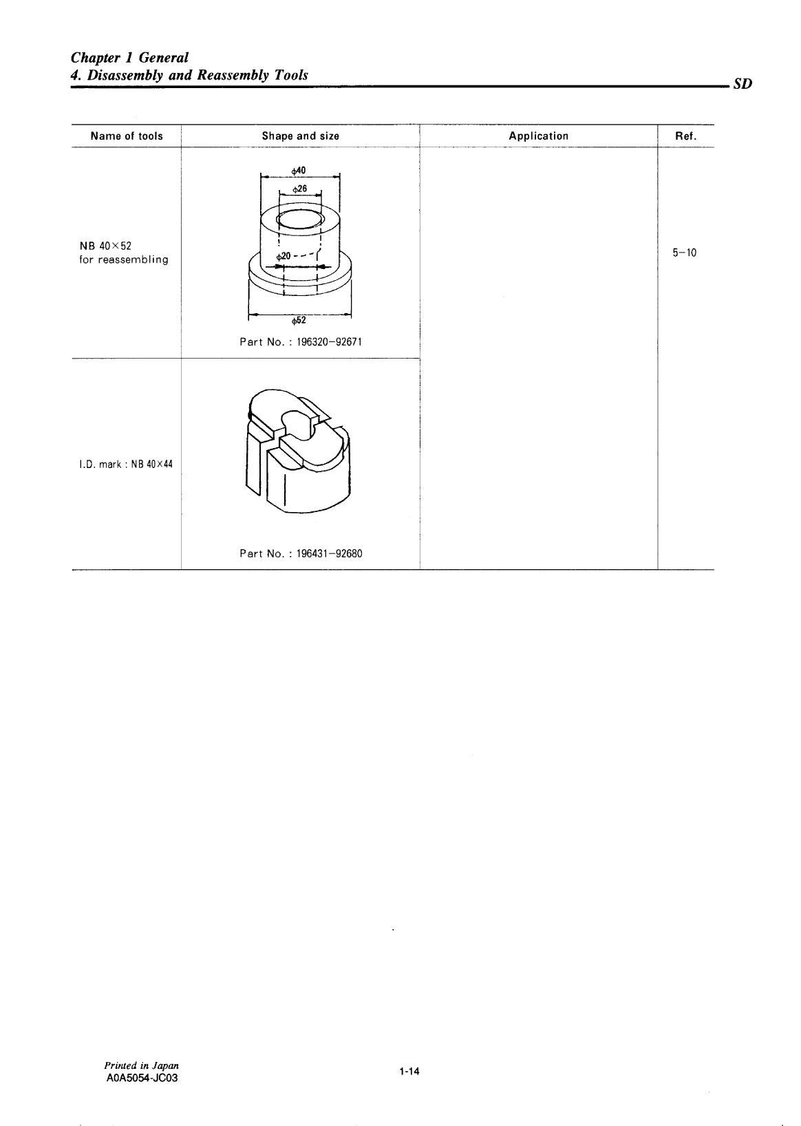 Yanmar Sd20 Saildrive Service Manual Epb5547