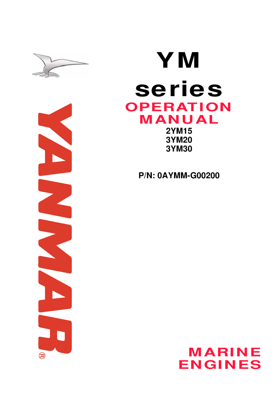 Yanmar Ym Series Operations Manual V2 21jan09