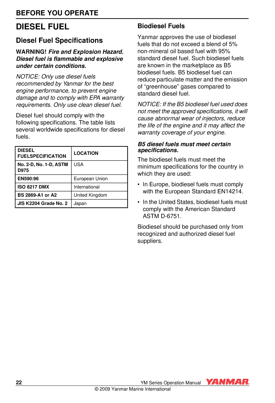 Yanmar Ym Series Operations Manual V2 21jan09