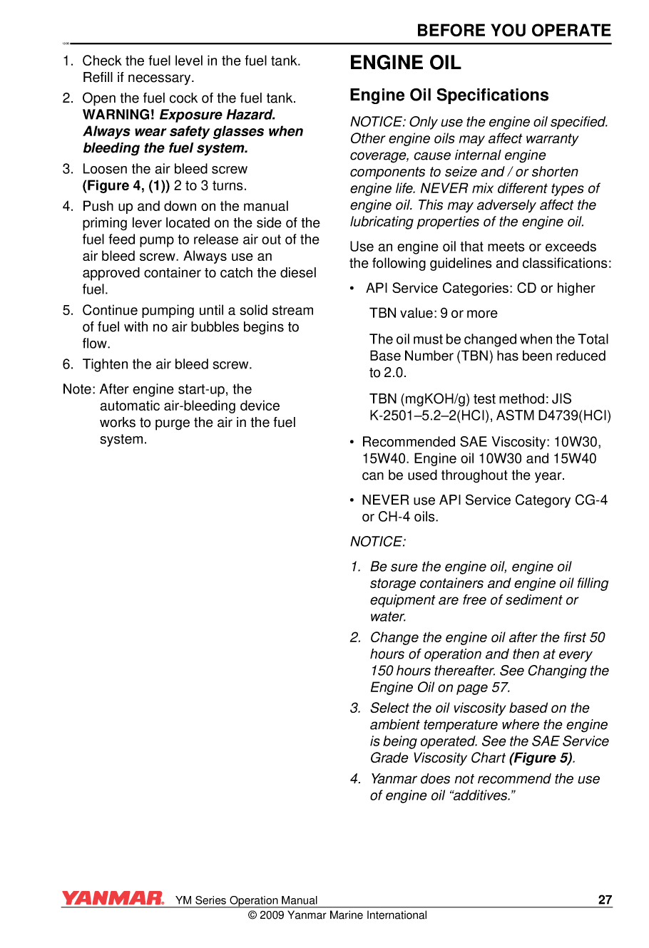Yanmar Ym Series Operations Manual V2 21jan09