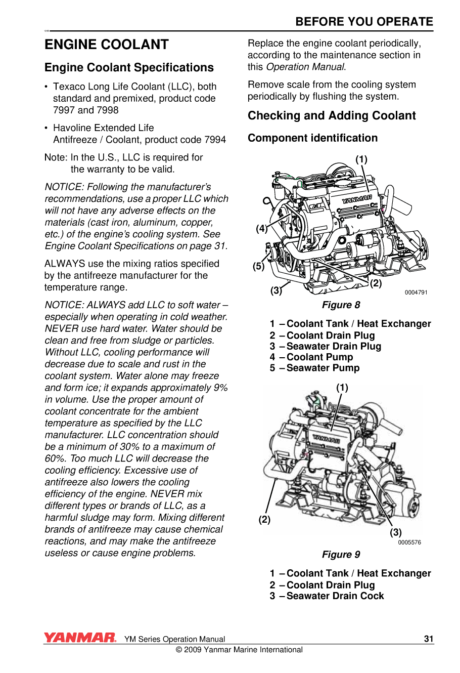 Yanmar Ym Series Operations Manual V2 21jan09