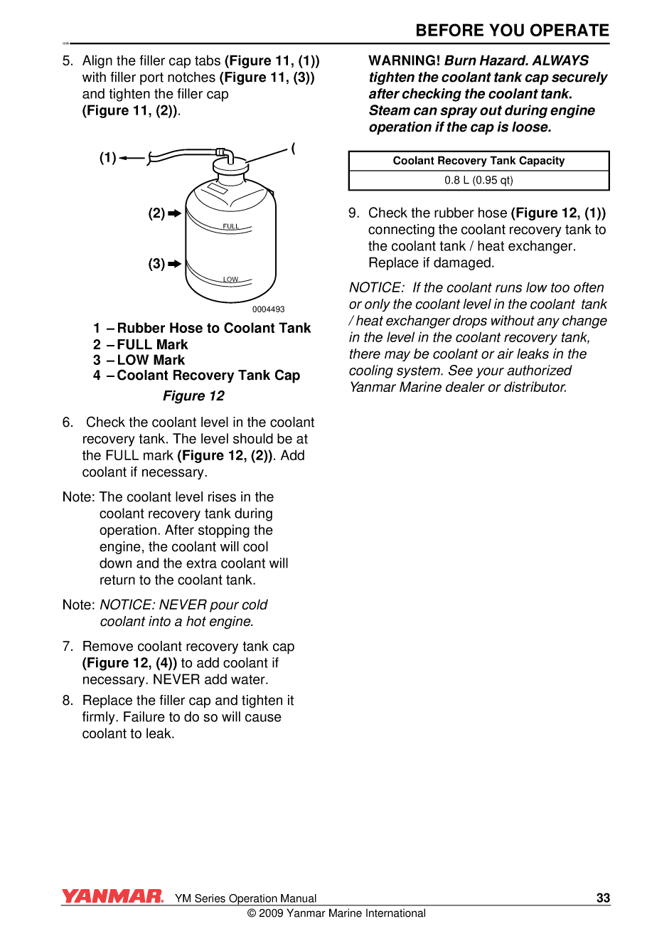 Yanmar Ym Series Operations Manual V2 21jan09