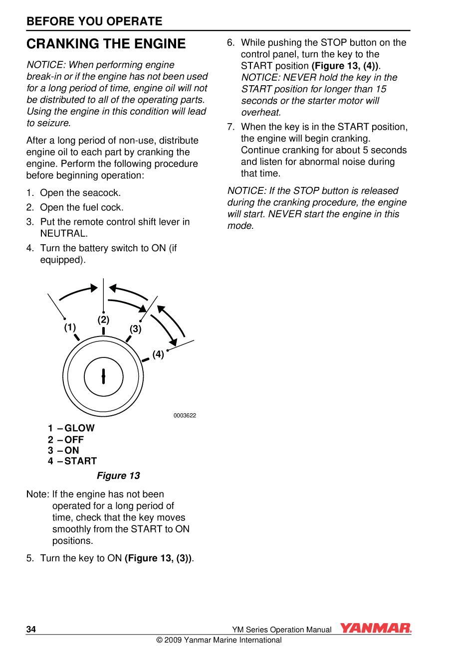 Yanmar Ym Series Operations Manual V2 21jan09