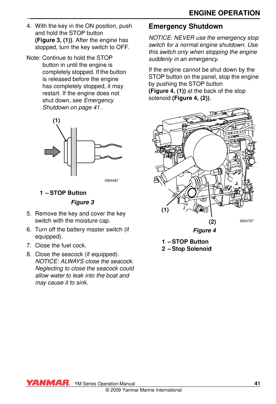 Yanmar Ym Series Operations Manual V2 21jan09