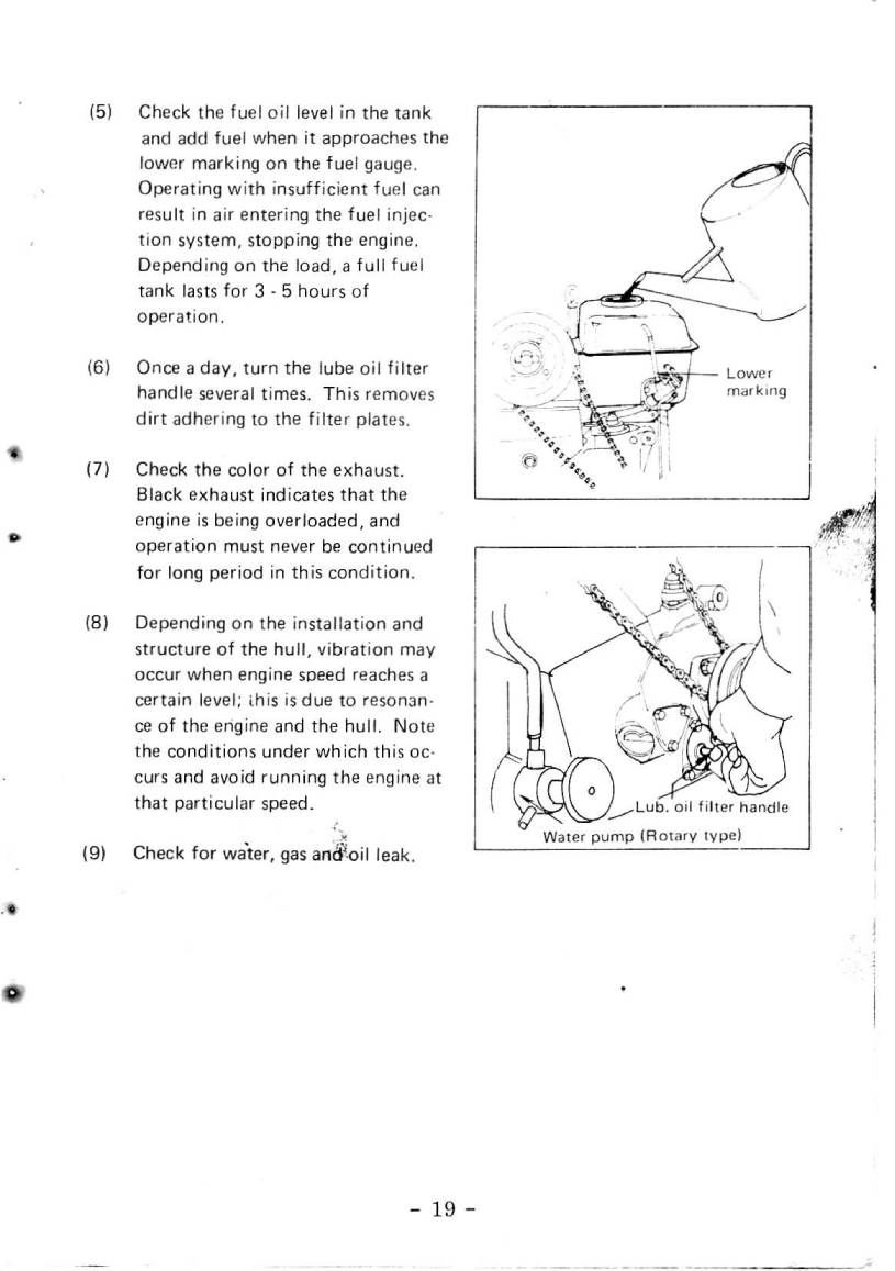 Yanmar Yse Instruction Manual
