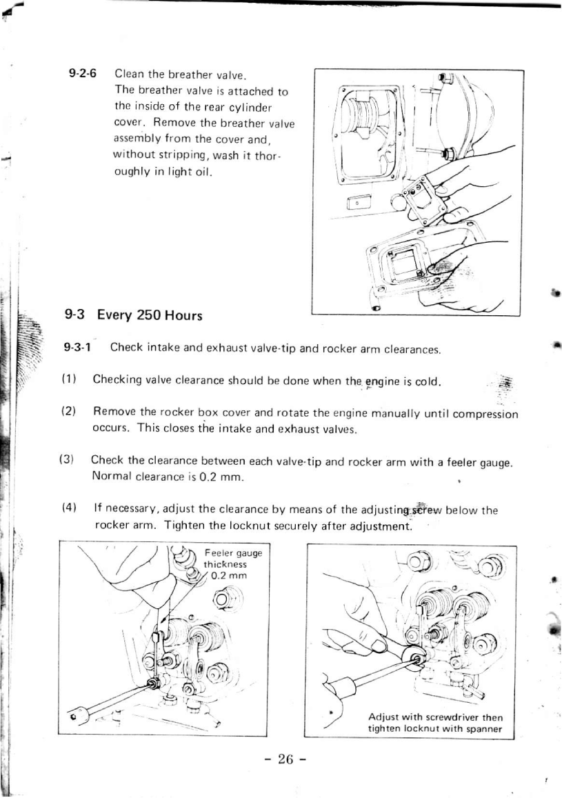 Yanmar Yse Instruction Manual