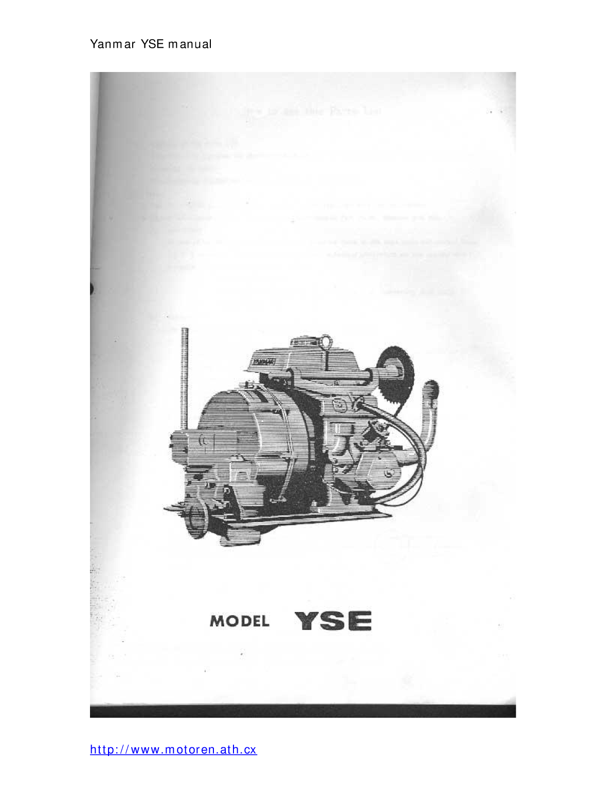 Yanmar Yse Service Manual 8 12