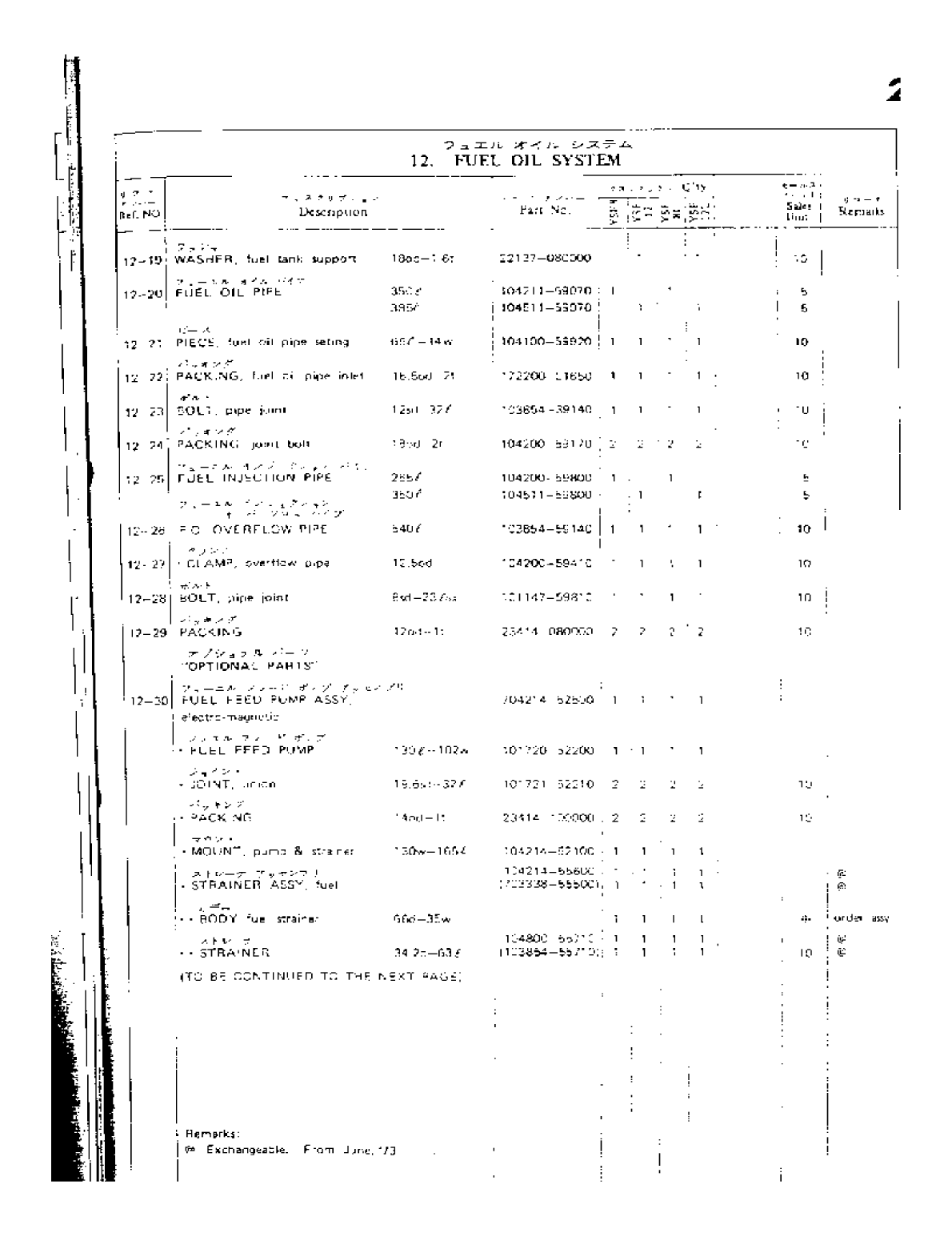 Yanmar Yse Parts List