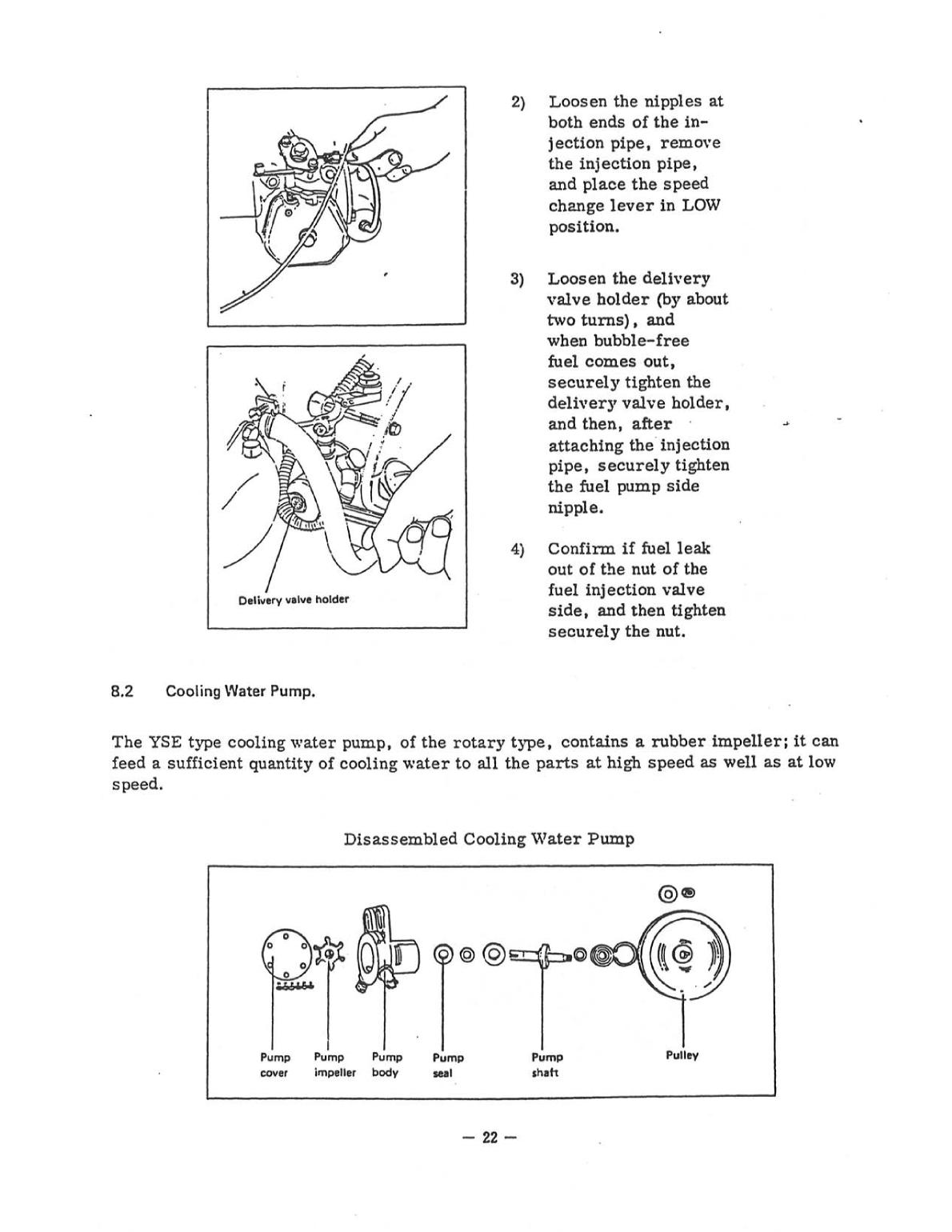 Yanmar yse ysb Service Manual