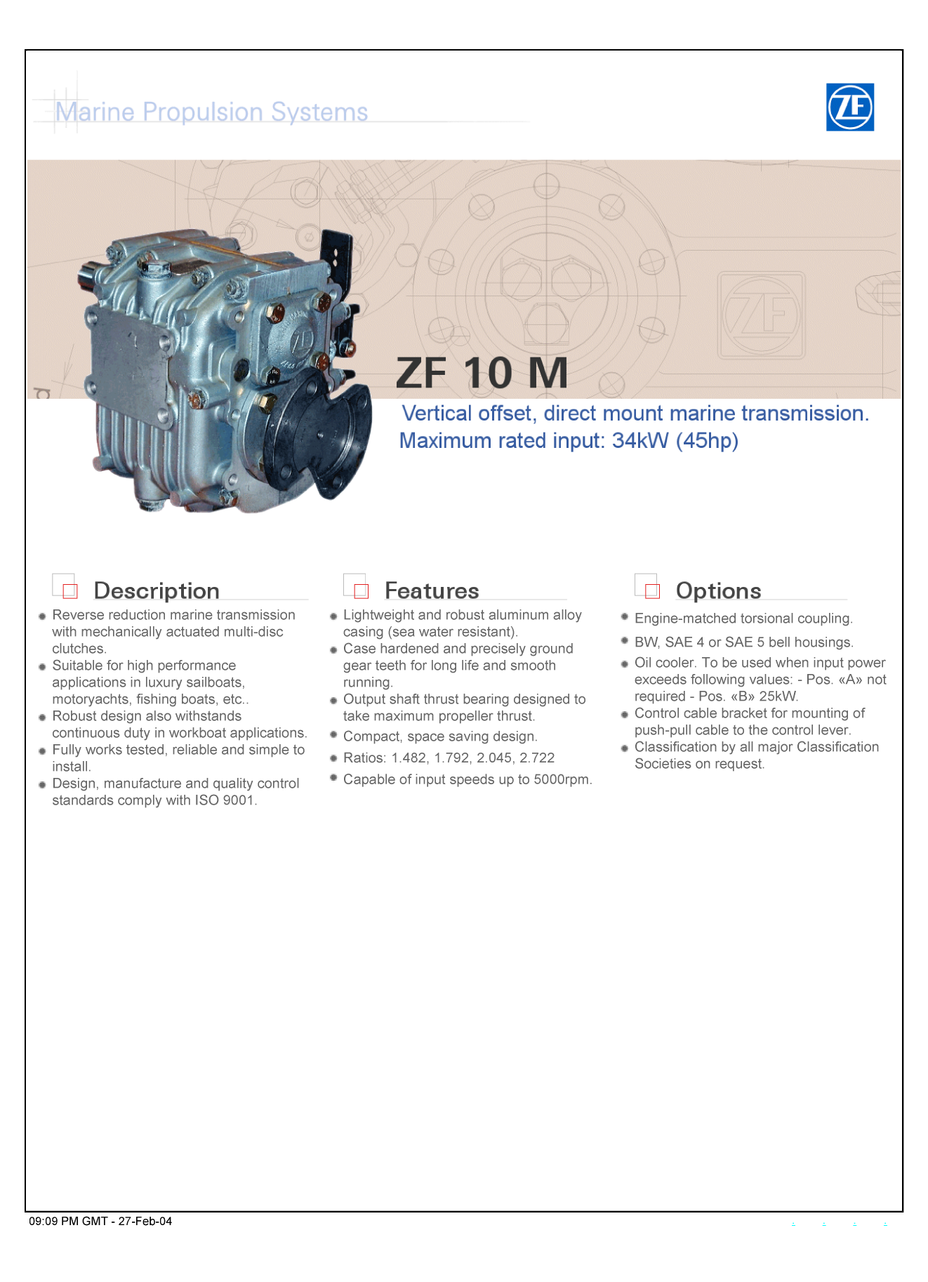 Zf 10m Transmission