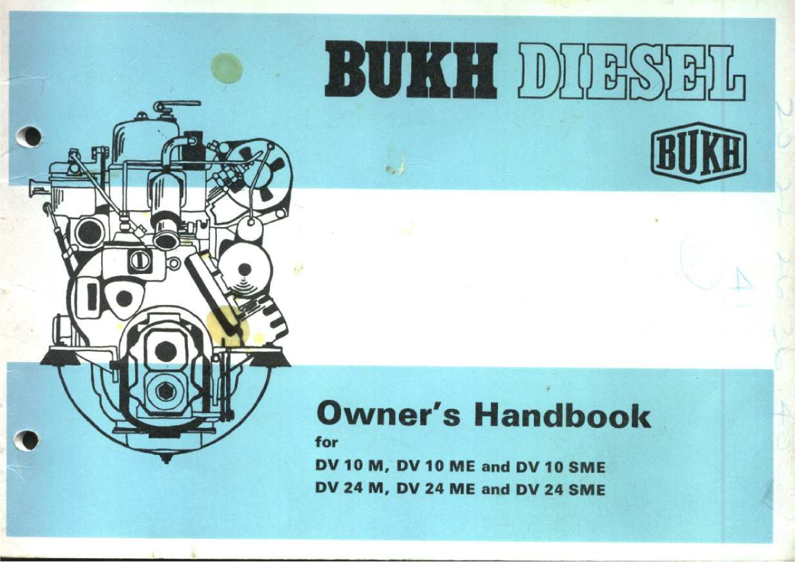 Bukh Diesel Owners Handbook
