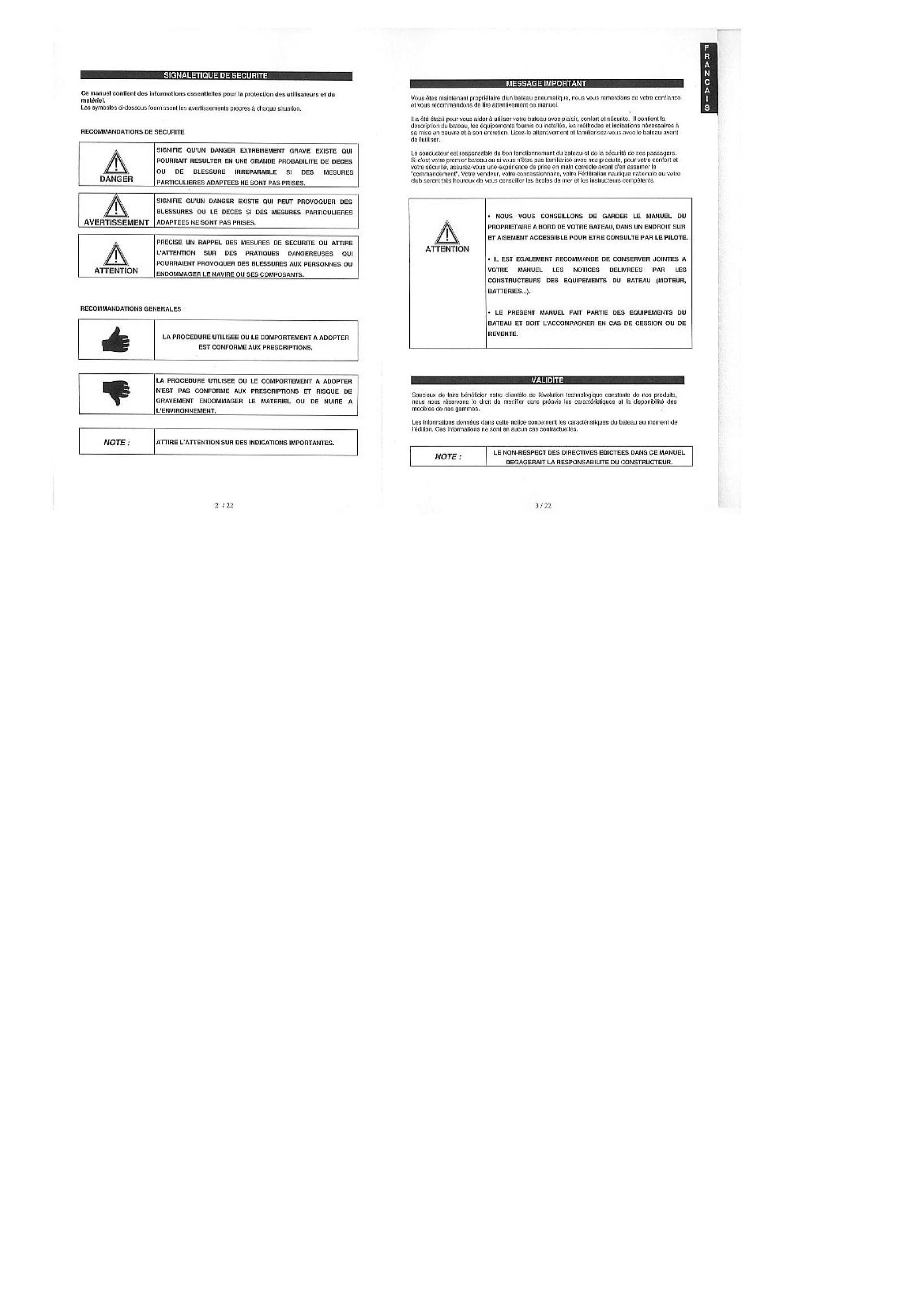 ' Zodiac Yl310 Owner's Manual Volume 1'
