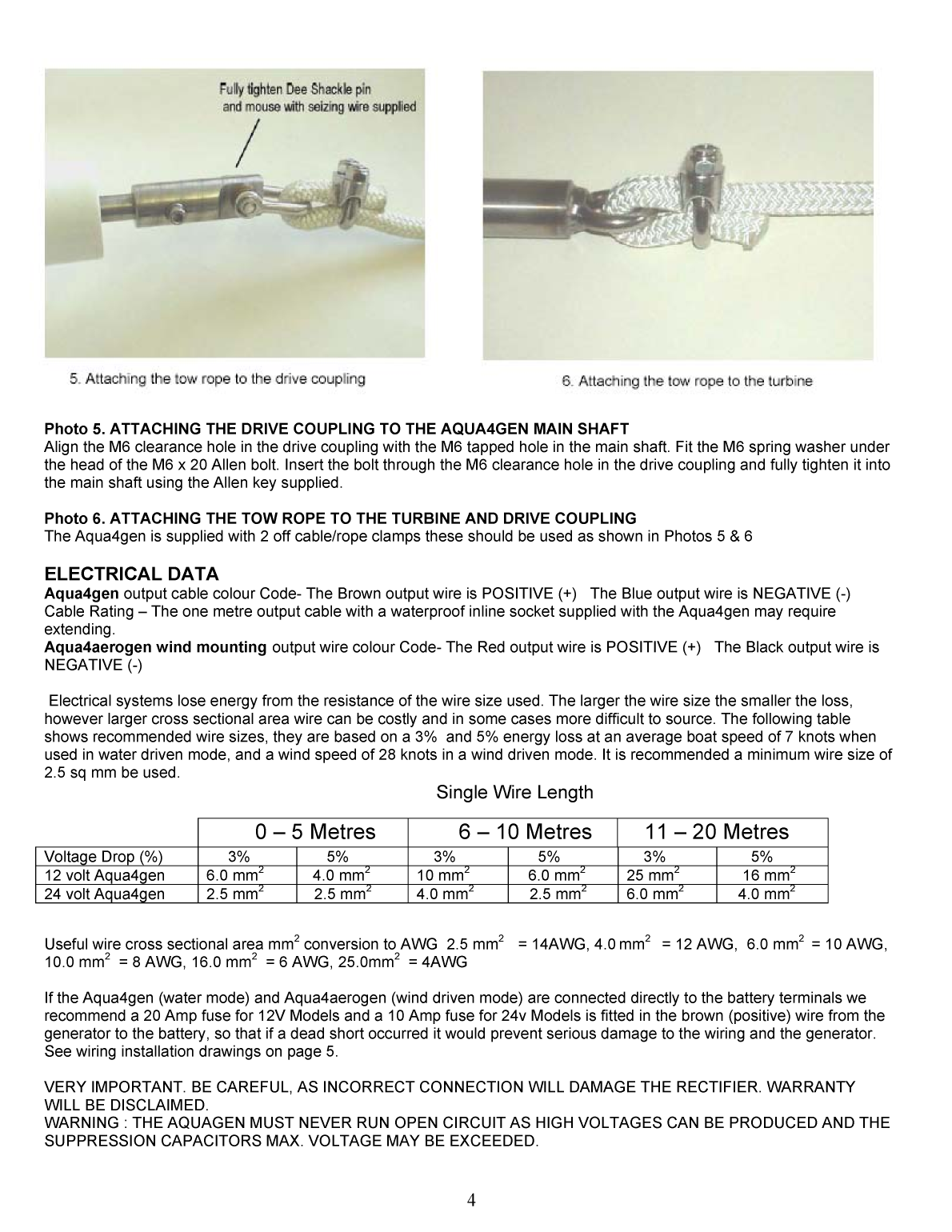 ' Aqua 4 Aerogen Owners Manual'