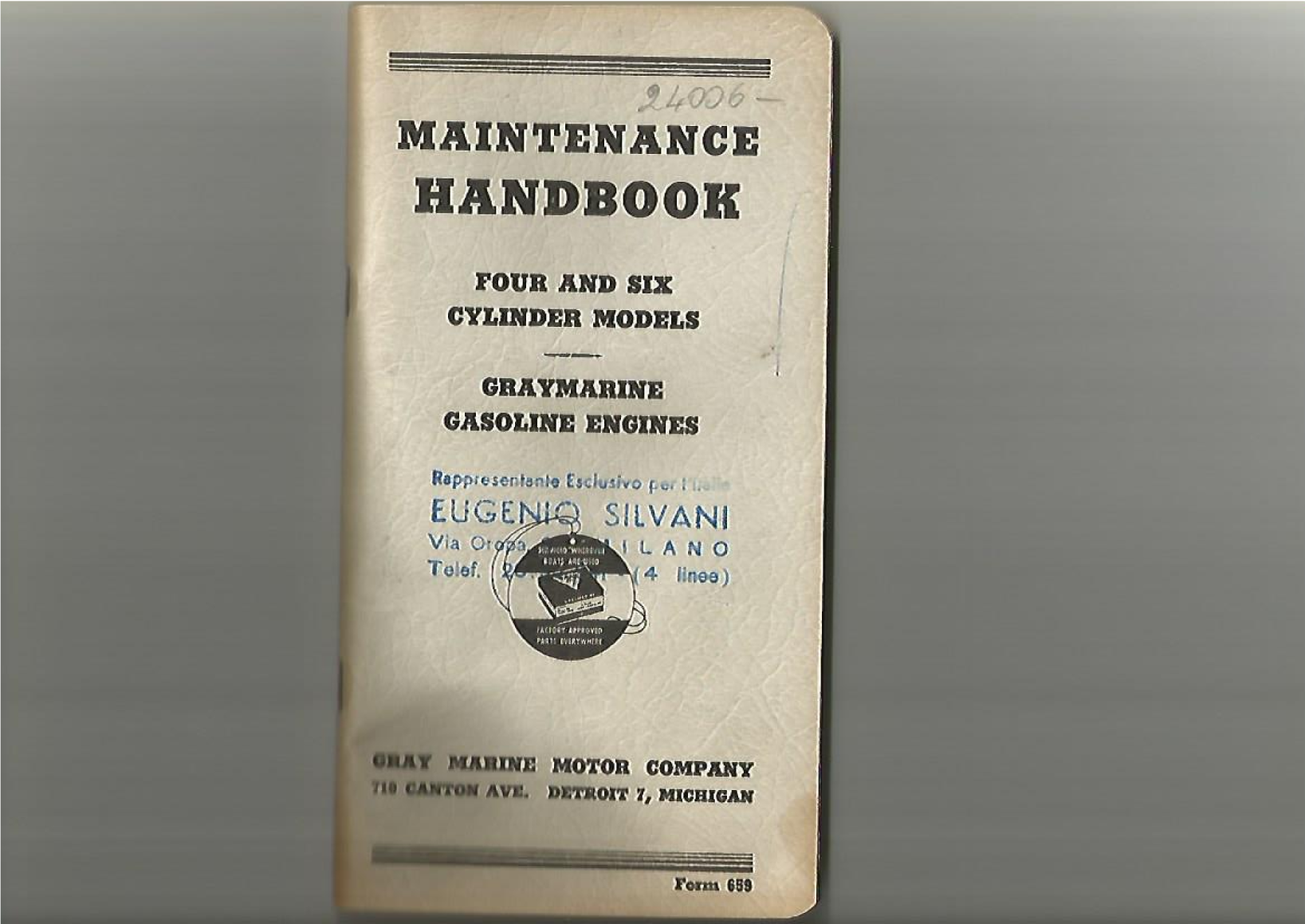 Gray Marine Manual 4 And 6 Cyclinder Engines ( Yet Another Version)