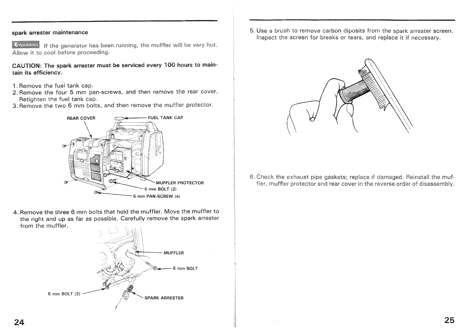 Honda Em650 Generator Owners Manual