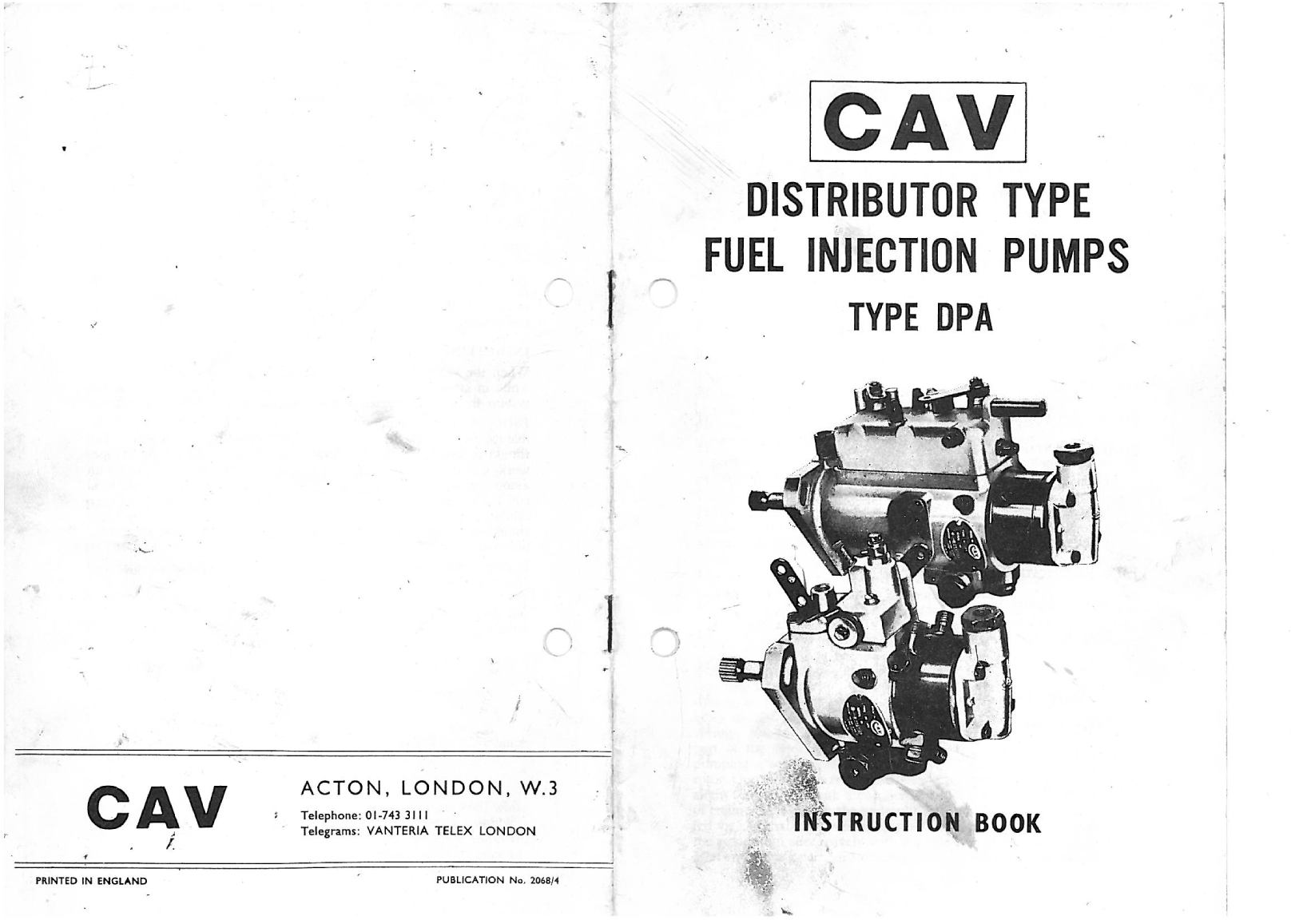 Lucas Cav Dpa Injection Pump