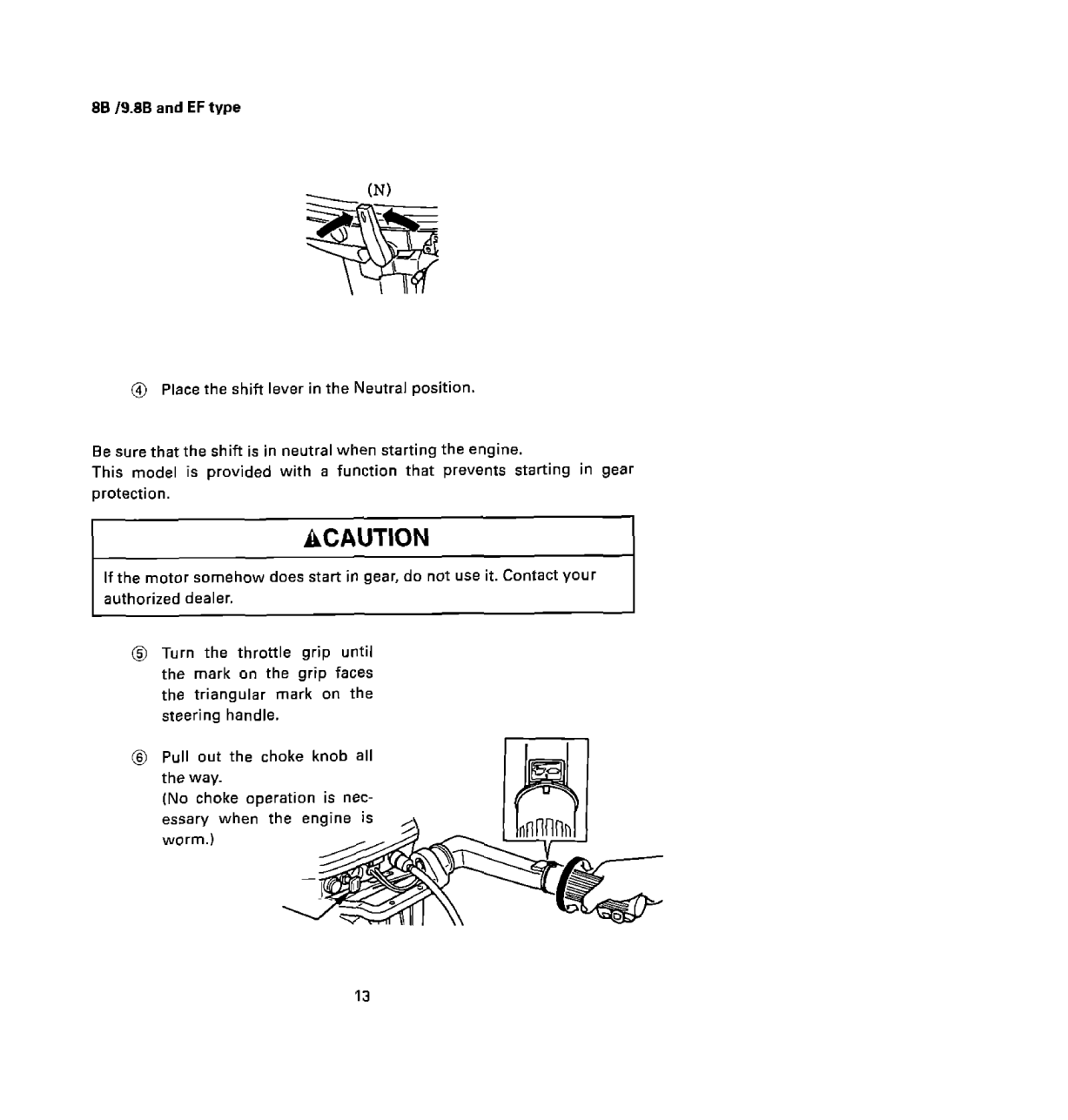 Nissan Outboard Ns8 Ns9.8 Operators Manual
