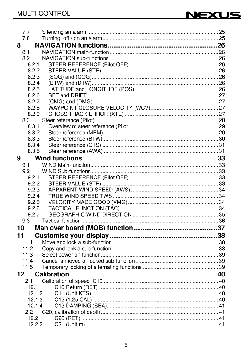 Nexus Nx22133 1 Multi Control Eng