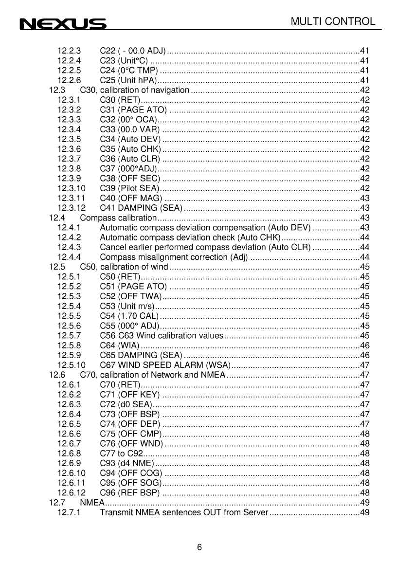 Nexus Nx22133 1 Multi Control Eng