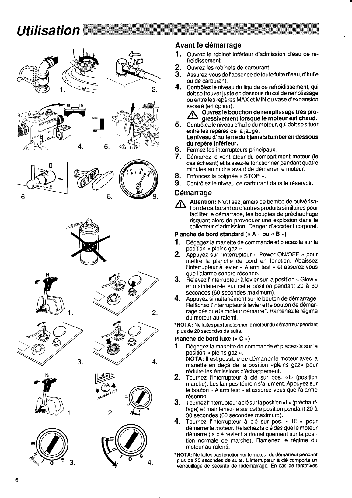 Volvo/md20x0: Manuel d instructions Volvo Md2040 Operation Manual