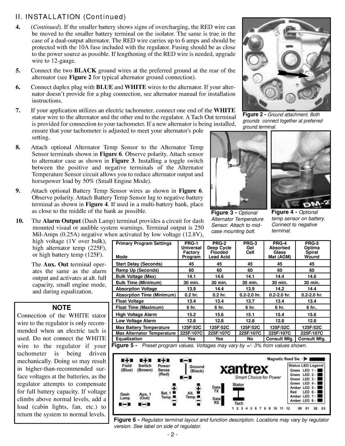 Xantrex Digital Alternator Regulator Xar Owner Manual(90 2006 00)