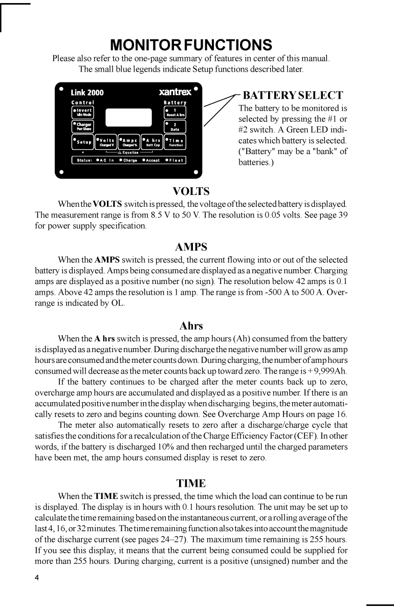 Xantrex Link 2000 User Guide