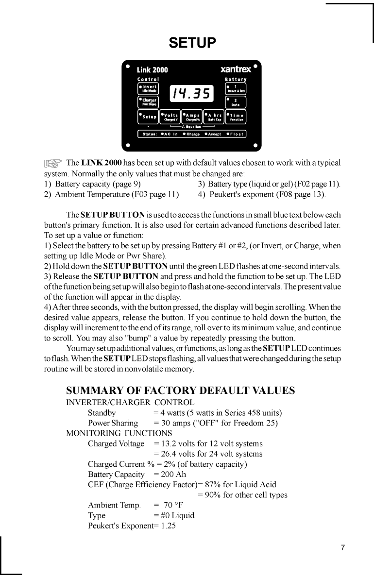 Xantrex Link 2000 User Guide