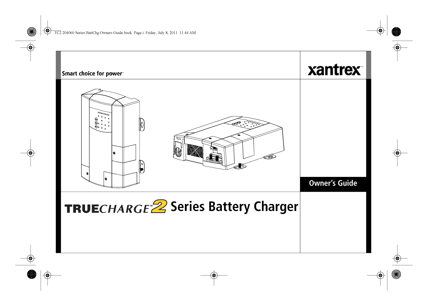 Xantrex True Charge2 20a Battery Charger Manual