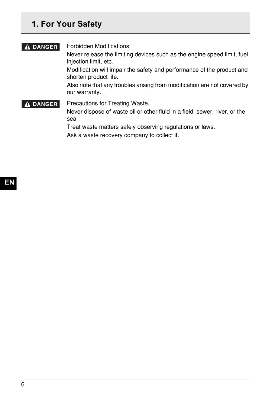 Yanmar Sd20 Saildrive Operation Manual