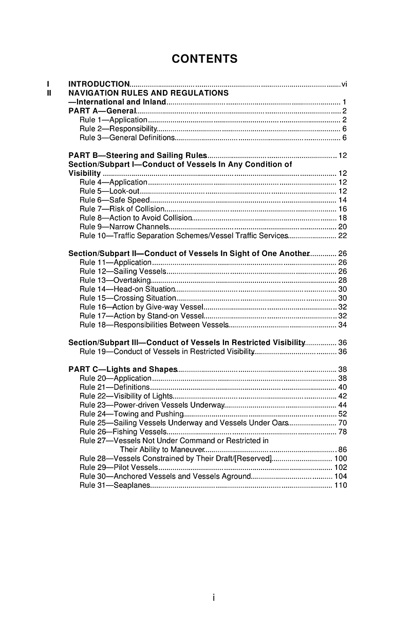  United  States  Coast  Guard  Navigation  Rules ( Obsolete) manual page 5