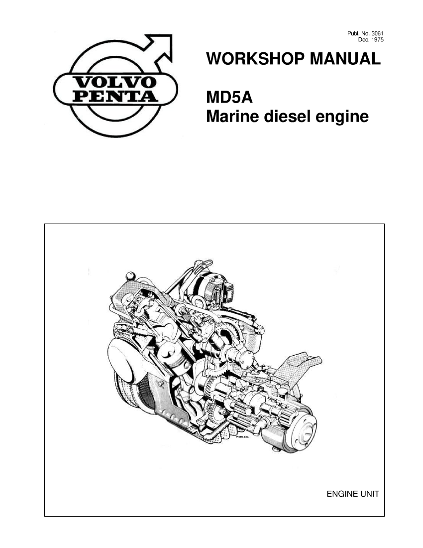  Volvo Md5a  Workshop  Manual manual page 1