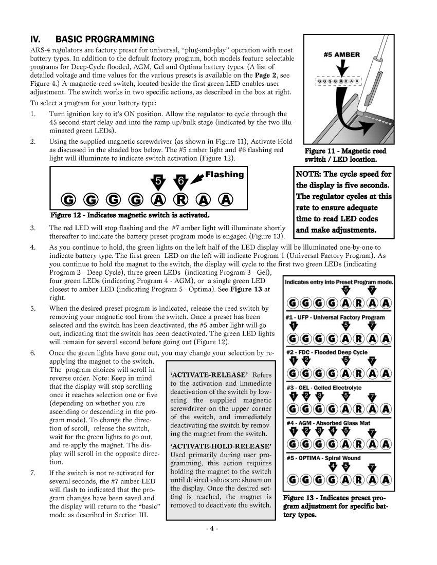   Balmar ars 4  Manual manual page 5