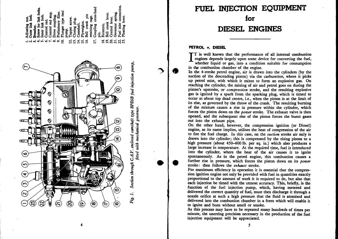cav  Fuel  Injection  Equipment manual page 4