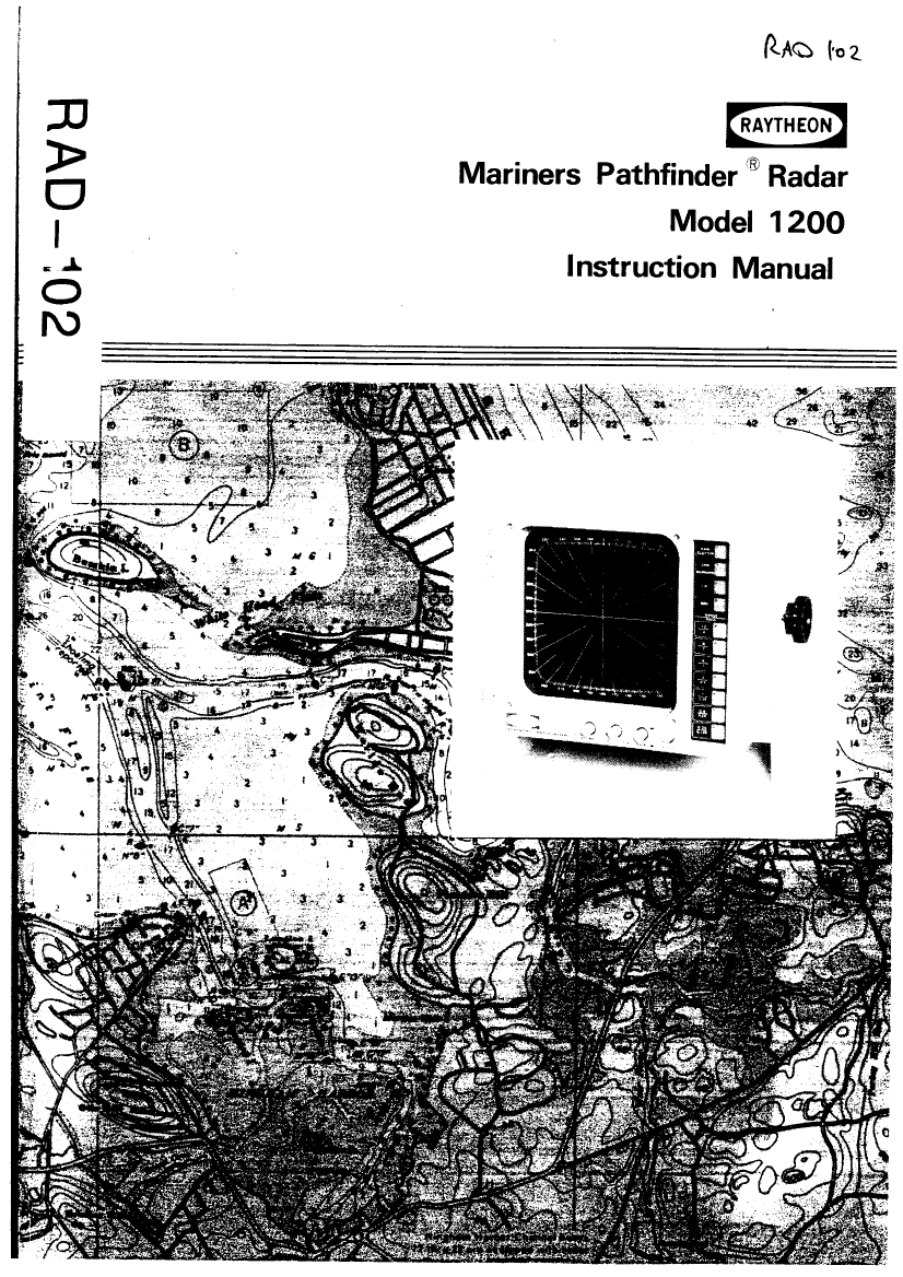  Mariner 1200  Radar manual page 1