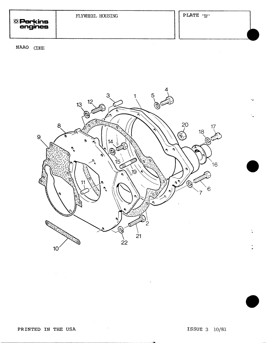 Perkins Engine Parts Diagrams