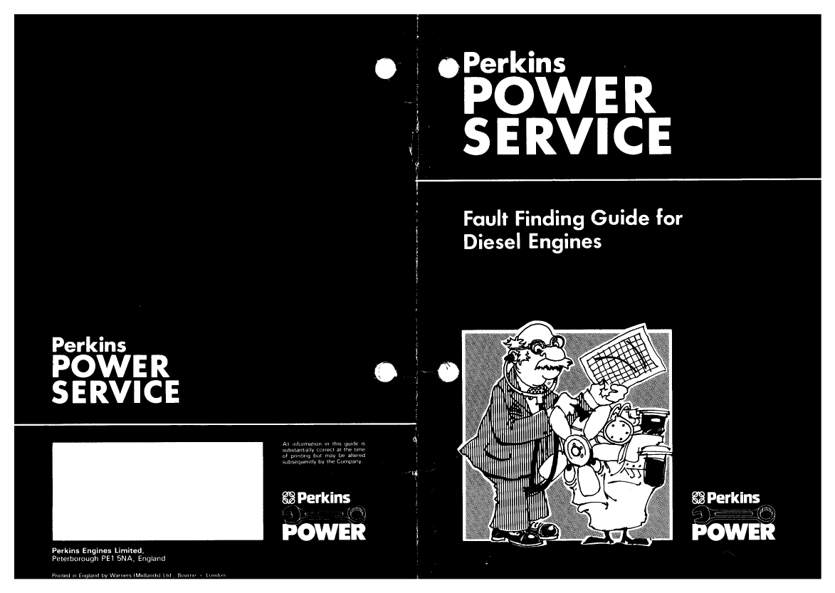  Perkins  Engine  Fault  Finding  Guide manual page 1