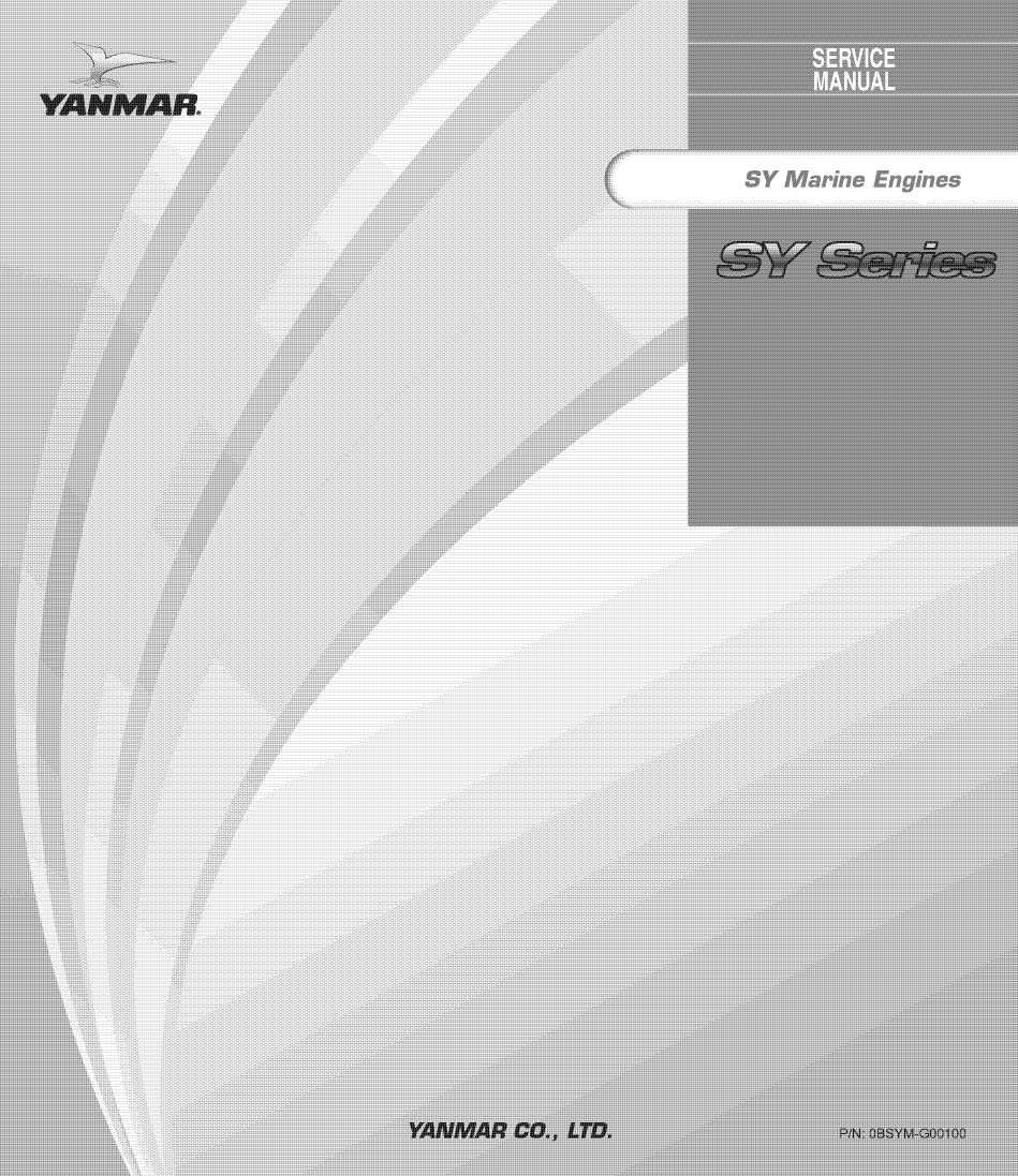 6sy stp:  Yanmar  Inboard  Engine 720hp/530kw  Service  Manual manual page 1
