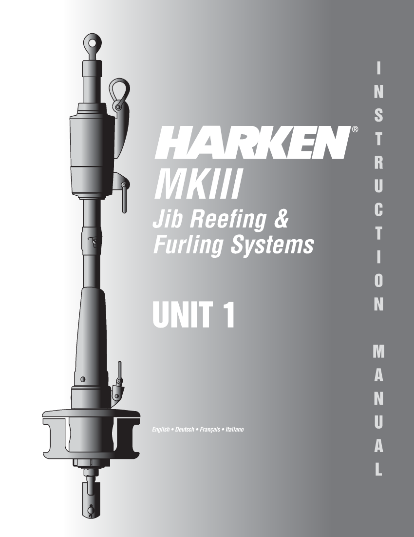  Harken Mk3 Unit 1 Furler 4863 manual page 1