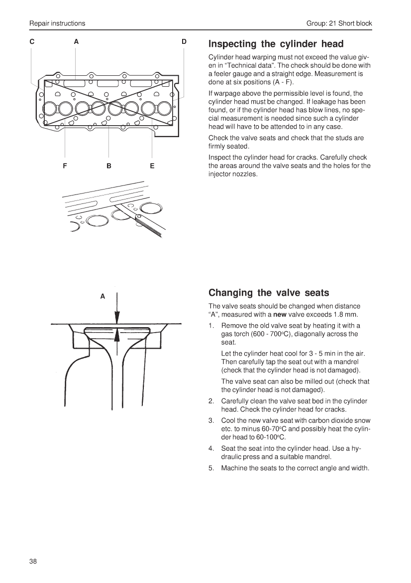  Volvo D1 30 Workshop Manual manual page 41
