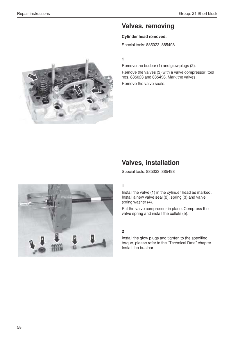  Volvo D1 30 Workshop Manual manual page 61